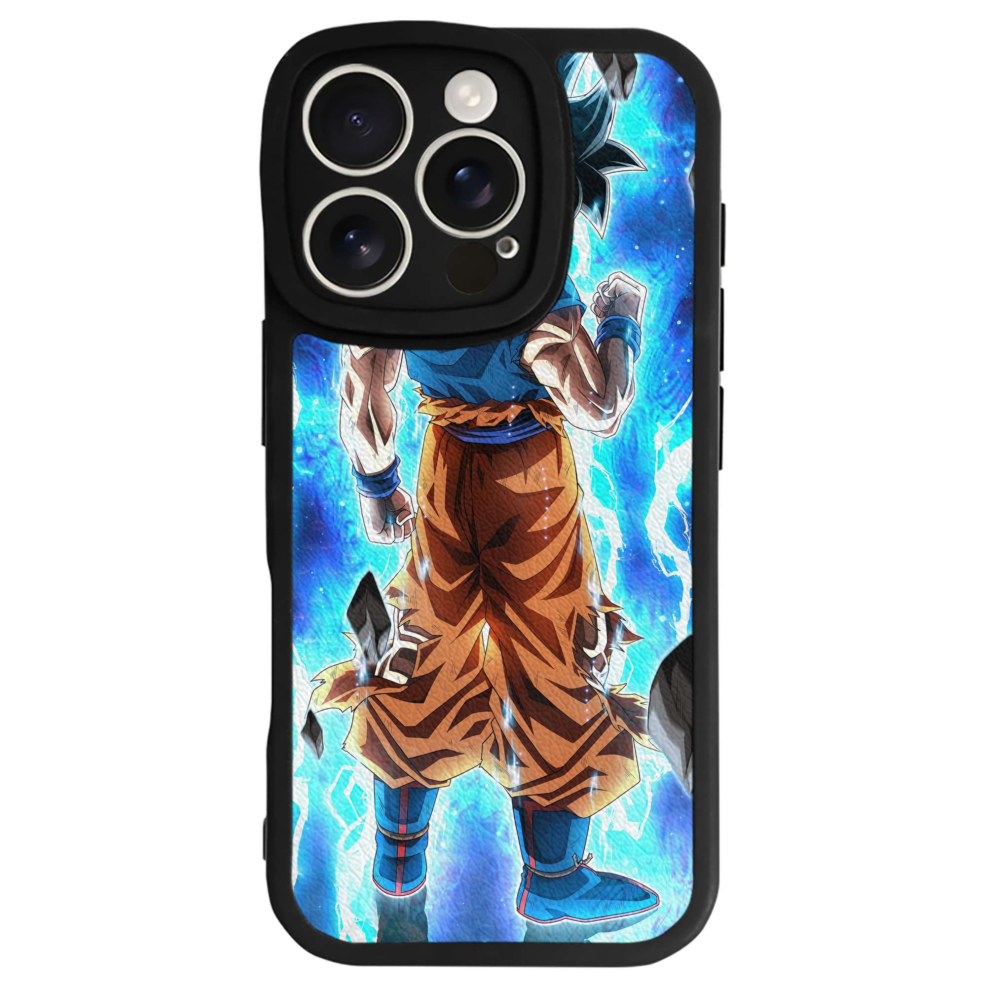 （画像用） ドラゴンボール DRAGON BALL 【iPhone 16シリーズ対応】シリコンスマホケース（レザー調） 材質：シリコン